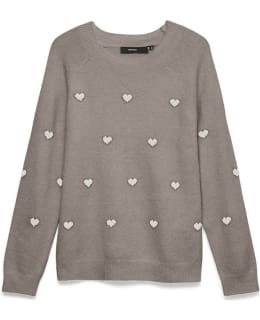 VM 10330790-MOR-HEA-M PULLOVER FEM KNIT Main Image