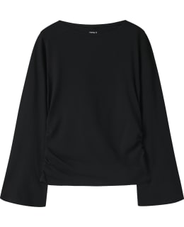 NI 13258325-BLA-116 BLOUSE CLOSED NECK Main Image