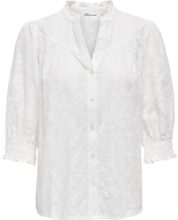 ONLY 15383962-WHI-BDE-M SHIRT WITH SLE Main Image