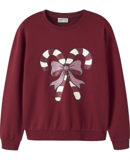 NI 13260621-RED-SCA-158/164 SWEAT FEM KN Main Image