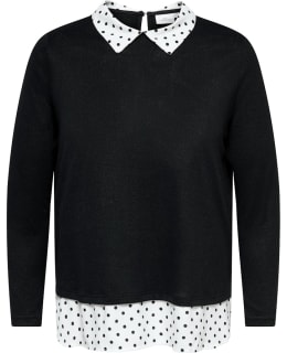 CARMACOMA 15355667-BLA-TDE-XL-54 BLOUSE Main Image
