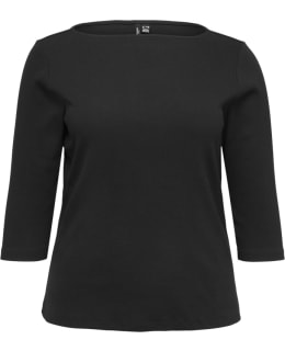 VM 10352125-BLA-M-46/48 T-SHIRT FEM KNIT Main Image
