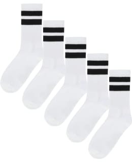 JJJ 12310026-WHI-EPA-33/37 SOCKS MALE KN Main Image