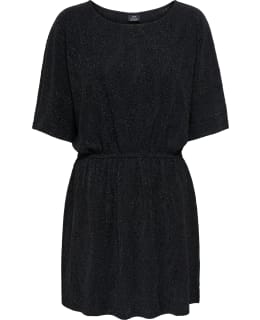 JDY 15383011-BLA-RDE-L DRESS FEM KNIT Main Image