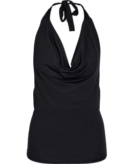 NM 27038684-BLA-XS HALTERNECK TOP Main Image
