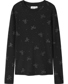 NI 13262222-BLA-WAO-146/152 T-SHIRT FEM Main Image