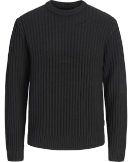 JJJ 12307024-BLA-128 PULLOVER MALE KNIT Main Image