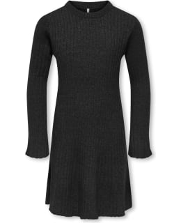 KONL 15383268-BLA-122/128 DRESS FEM KNIT Main Image