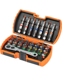 Geetee 34-piece ratchet bit set Main Image
