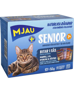 MJAU SENIOR MIX IN SAUCE 12X85G CATFOOD Main Image