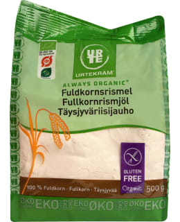 URTEKRAM 500G TÄYSJYVÄ ORG RIISIJAUHO Main Image
