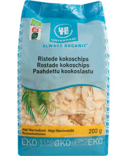 URTEKRAM 200 G PAAHDETTU KOOKOSLASTU Main Image