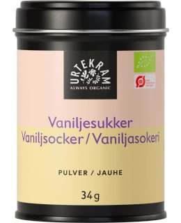 URTEKRAM LUOMU 34G VANILJASOKERI Main Image