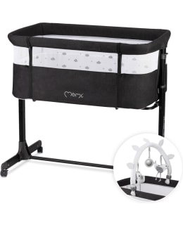 MOMI REVO BABY CRIB DARK GRAY Main Image