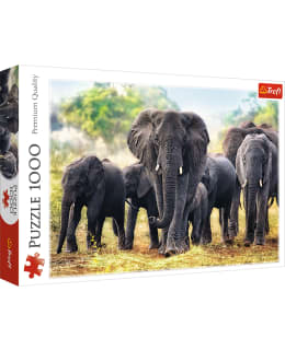 TREFL AFRICAN ELEPHANTS 1000P PALAPELI Main Image