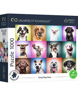 TREFL PRIME FUNNY DOGS FACES 1000P Main Image