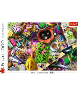 TREFL PUUTARHATYÖT 1000P PALAPELI Main Image