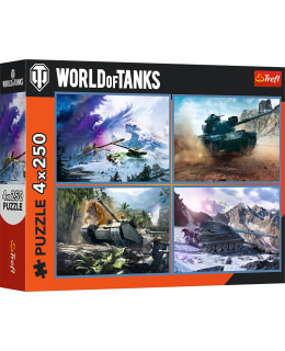 TREFL WORLD OF TANKS 4X250P PALAPELI Main Image