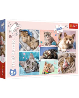 TREFL KISSOJEN MAAILMASSA 100P PALAPELI Main Image