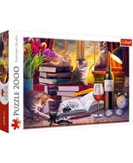 TREFL KISSOJEN ILTA 2000P PALAPELI Main Image