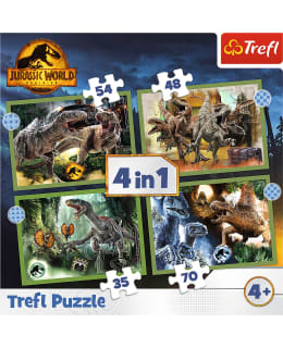 TREFL JURASSIC PARK 4-IN-1 PALAPELI Main Image