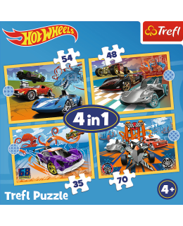 TREFL HOT WHEELS 4-IN-1 PALAPELISETTI Main Image