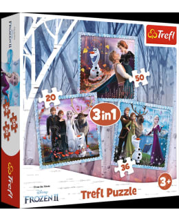 TREFL FROZEN II 3-IN-1 PALAPELI Main Image