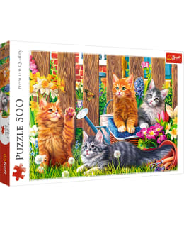 TREFL KITTENS IN GARDEN 500P PALAPELI Main Image