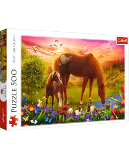 TREFL HORSES IN THE MEADOW 500P PALAPELI Main Image