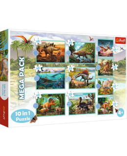 TREFL DINOSAURUKSET 10IN1 PALAPELISETTI Main Image