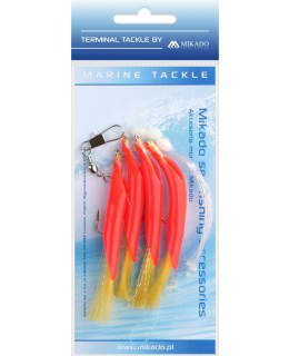 MIKADO SEA SET HAIR TUB RIG 1/0 RED/YEL Main Image