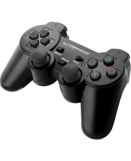 ESPERANZA PS3/PC USB MUSTA PELIOHJAIN Main Image