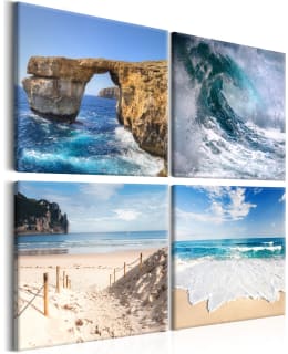 ARTGEIST BEAUTY OCEAN 80X80 4OS TAULUSET Main Image