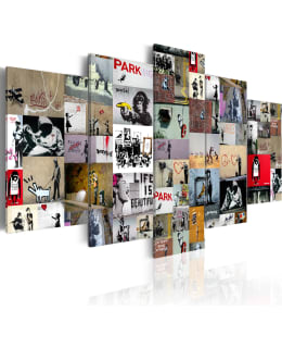 ARTGEIST ART COLLAGE 5OS 100X50CM TAULU Main Image