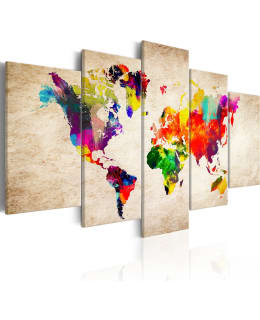 ARTGEIST MAP ABSTRAC 100X50 5OS TAULUSET Main Image