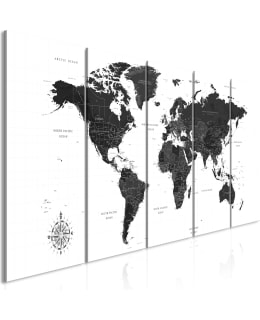 ARTGEIST BLACK/WHITE MAP 5OS 200X80 TAUL Main Image