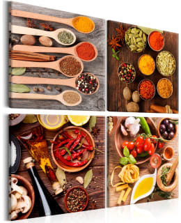 ARTGEIST TASTES 4 X 40X40CM TAULU Main Image