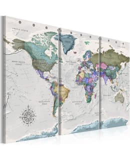 ARTGEIST WORLD DESTIN 90X60 3OS TAULUSET Main Image