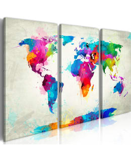 ARTGEIST MAP EXPLOSION 90X60 3O TAULUSET Main Image