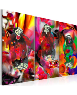 ARTGEIST CRAZY MONKEY 90X60 3OS TAULUSET Main Image