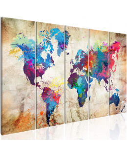 ARTGEIST MAP COL 5OS 225X90 5OS TAULUSET Main Image