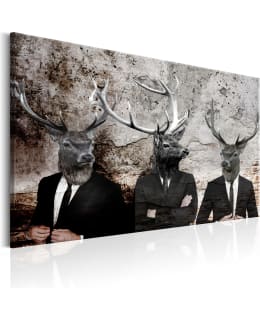 ARTGEIST DEER IN SUITS 90X60 TAULU Main Image