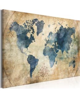 ARTGEIST RETRO MAP WIDE 90X60 TAULU Main Image