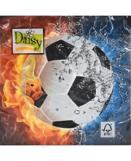 NAPKIN 33CM FOOTBALL 20PCS Main Image