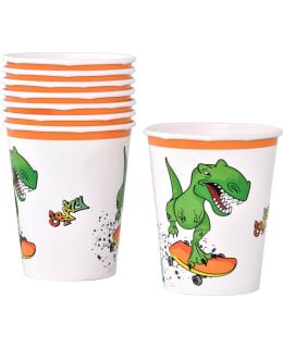 CARTON MUG 25CL CRAZY DINO 8PCS Main Image