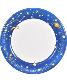 CARTON PLATE 23CM SPACE 8PCS Main Image
