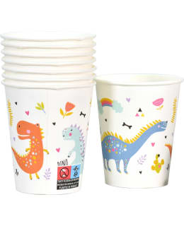 CARTON CUP 25CL DINOSAUR 8PCS Main Image