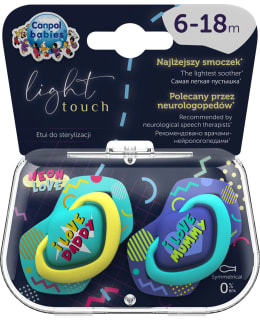 CANPOL NEON LOVE SIN 6-18KK HUVITUTIT Main Image