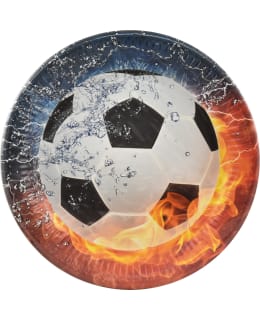 CARTON PLATE 23CM FOOTBALL Main Image
