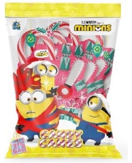 MINIONS CANDY CANES 48 G KARKKITIKUT Main Image